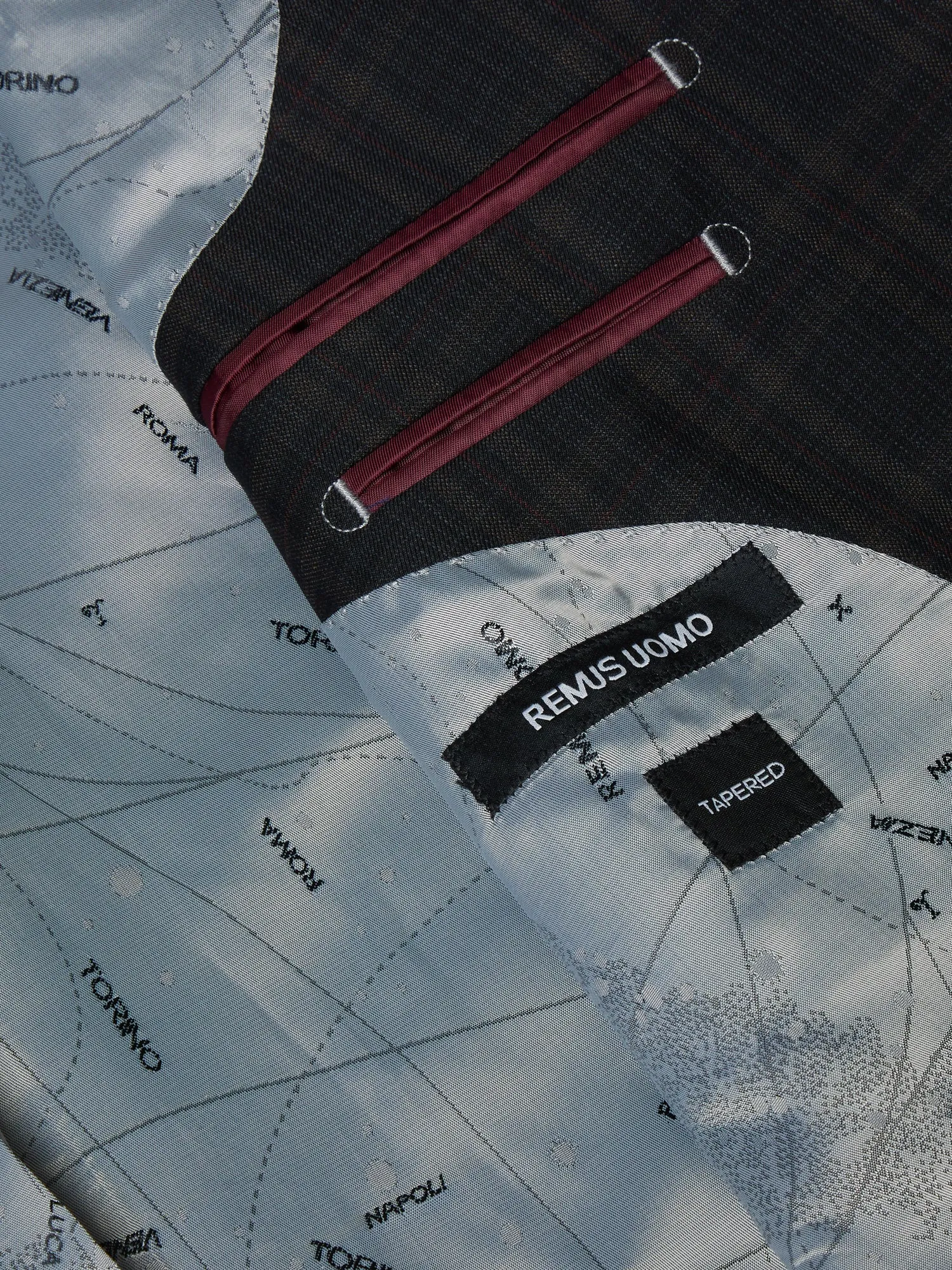 ID60463-Remus Brown Check Mix n Match Suit