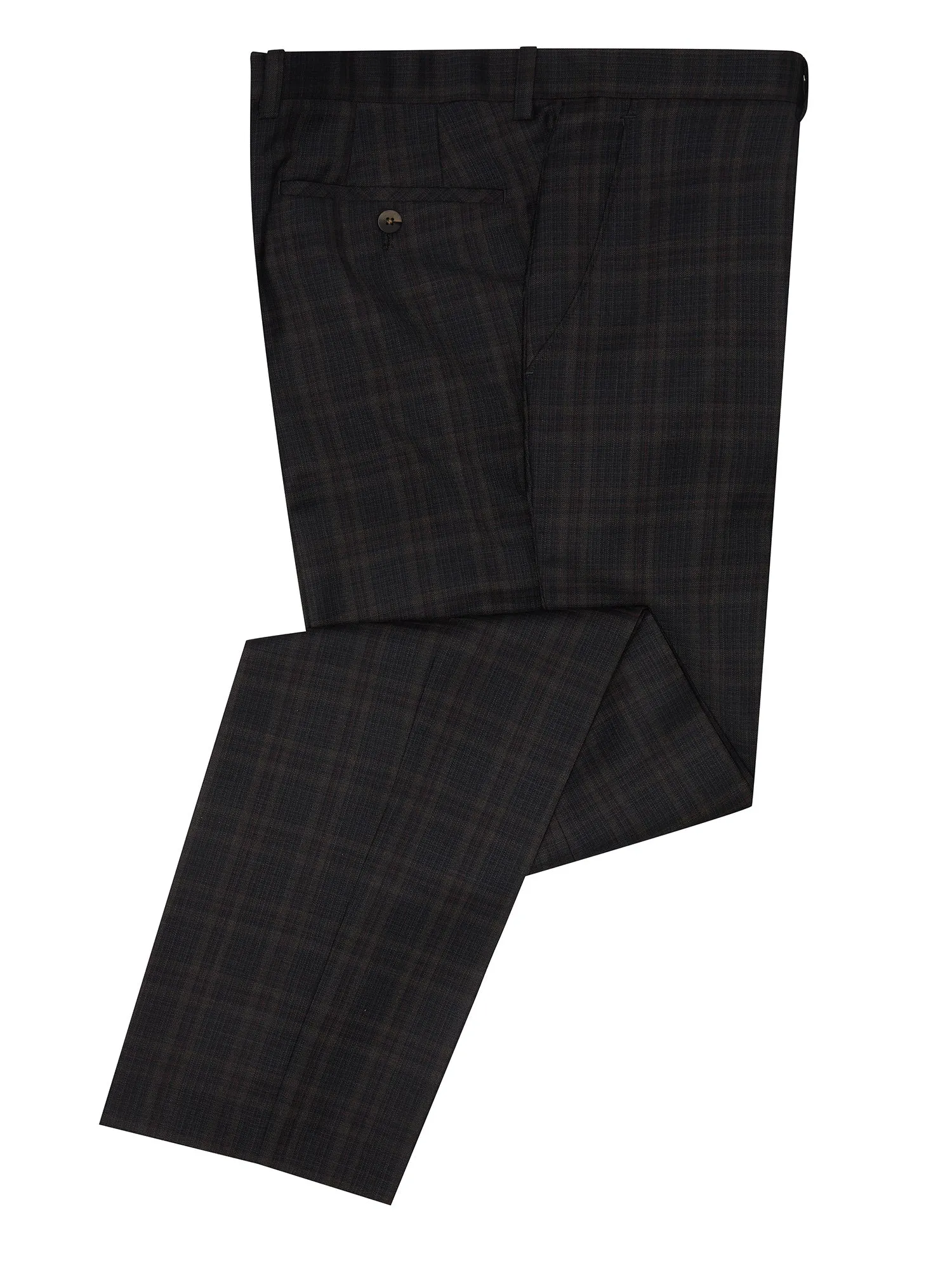 ID60463-Remus Brown Check Mix n Match Suit