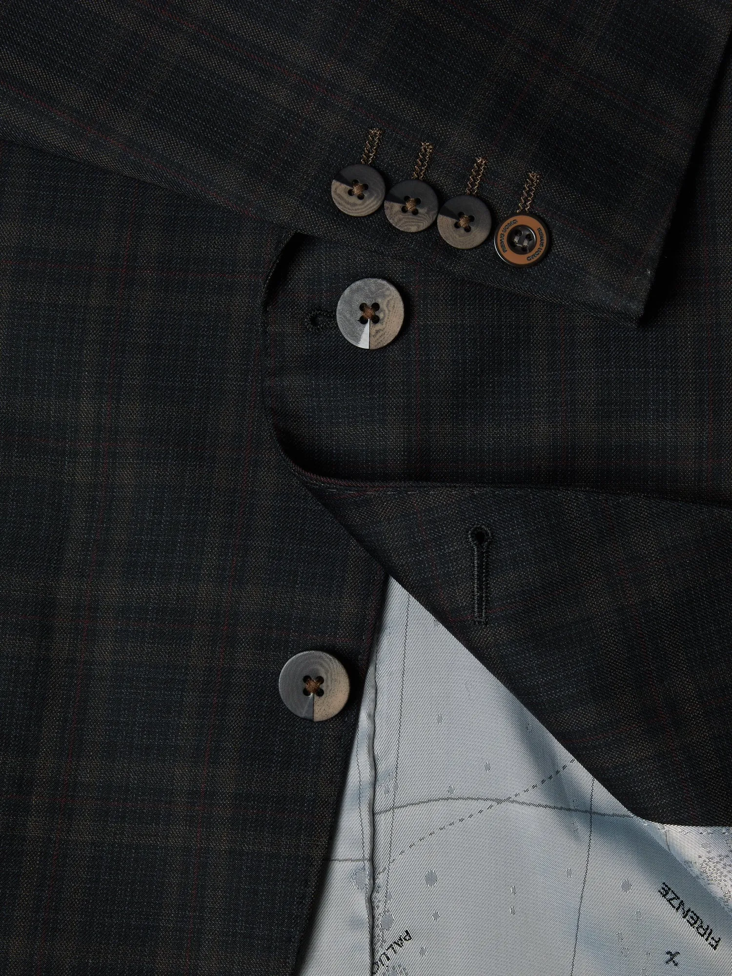 ID60463-Remus Brown Check Mix n Match Suit