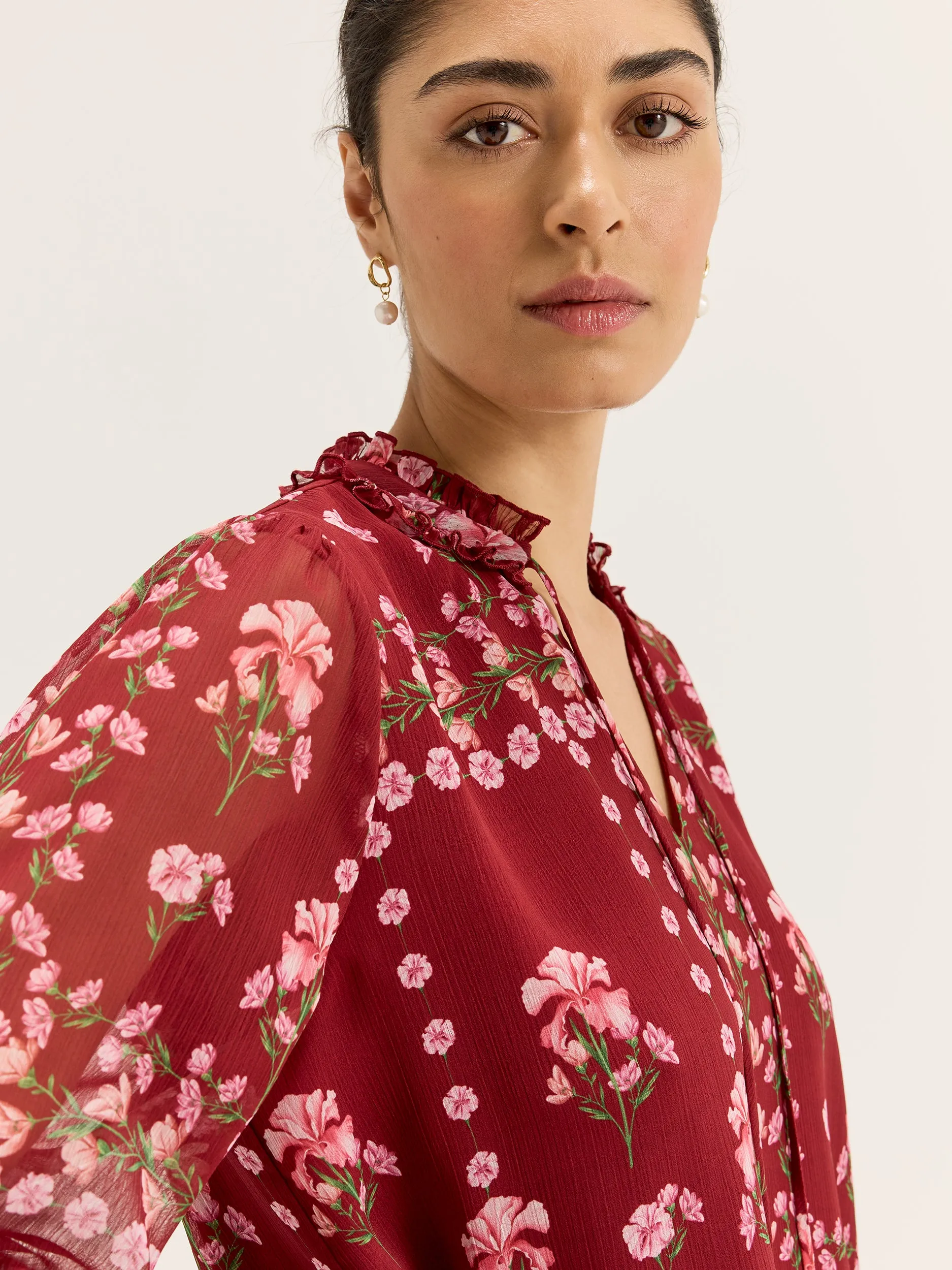 QuickDry Technology Alpine Rose Blouse