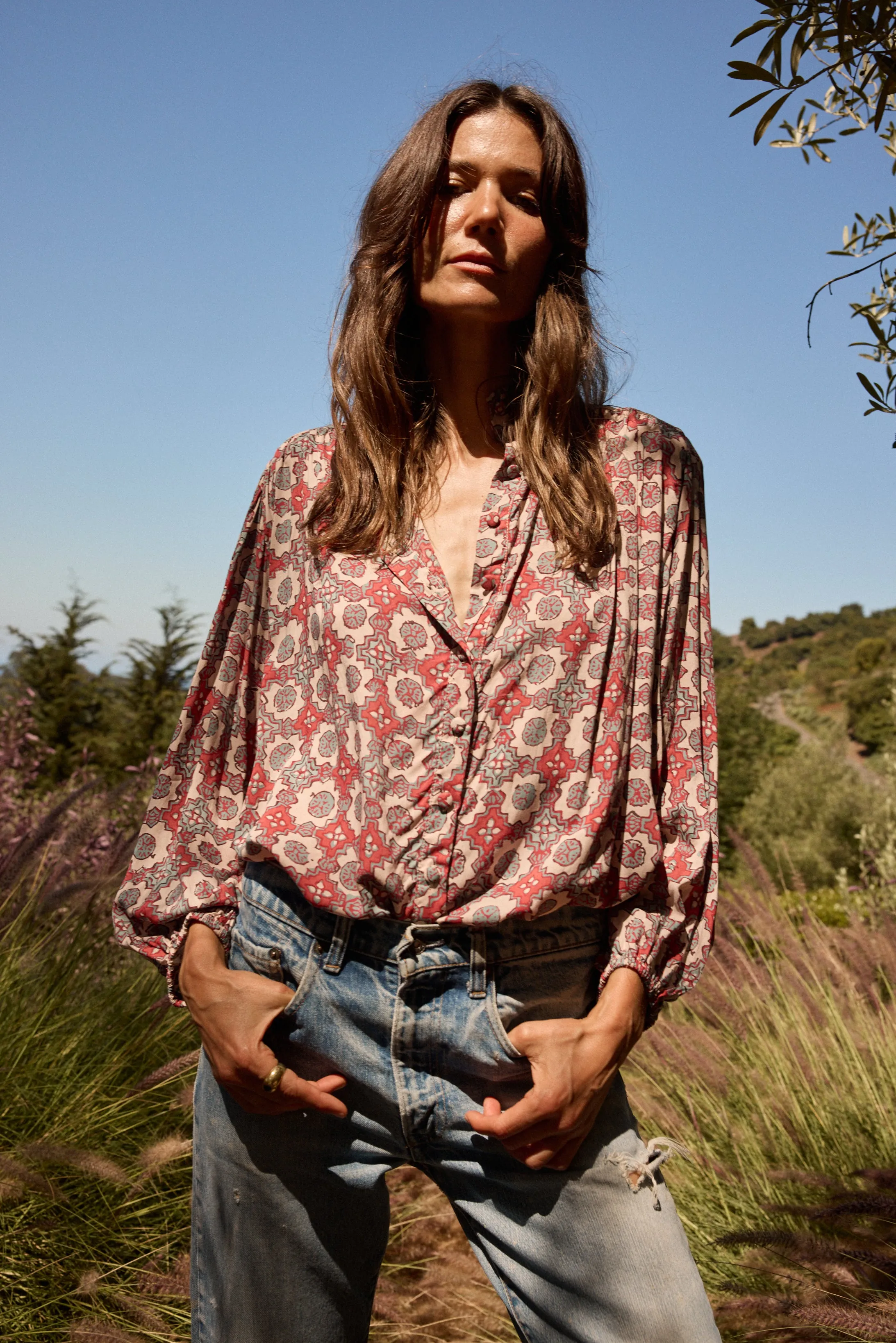 Drop Shoulder Silhouette IRIS TOP