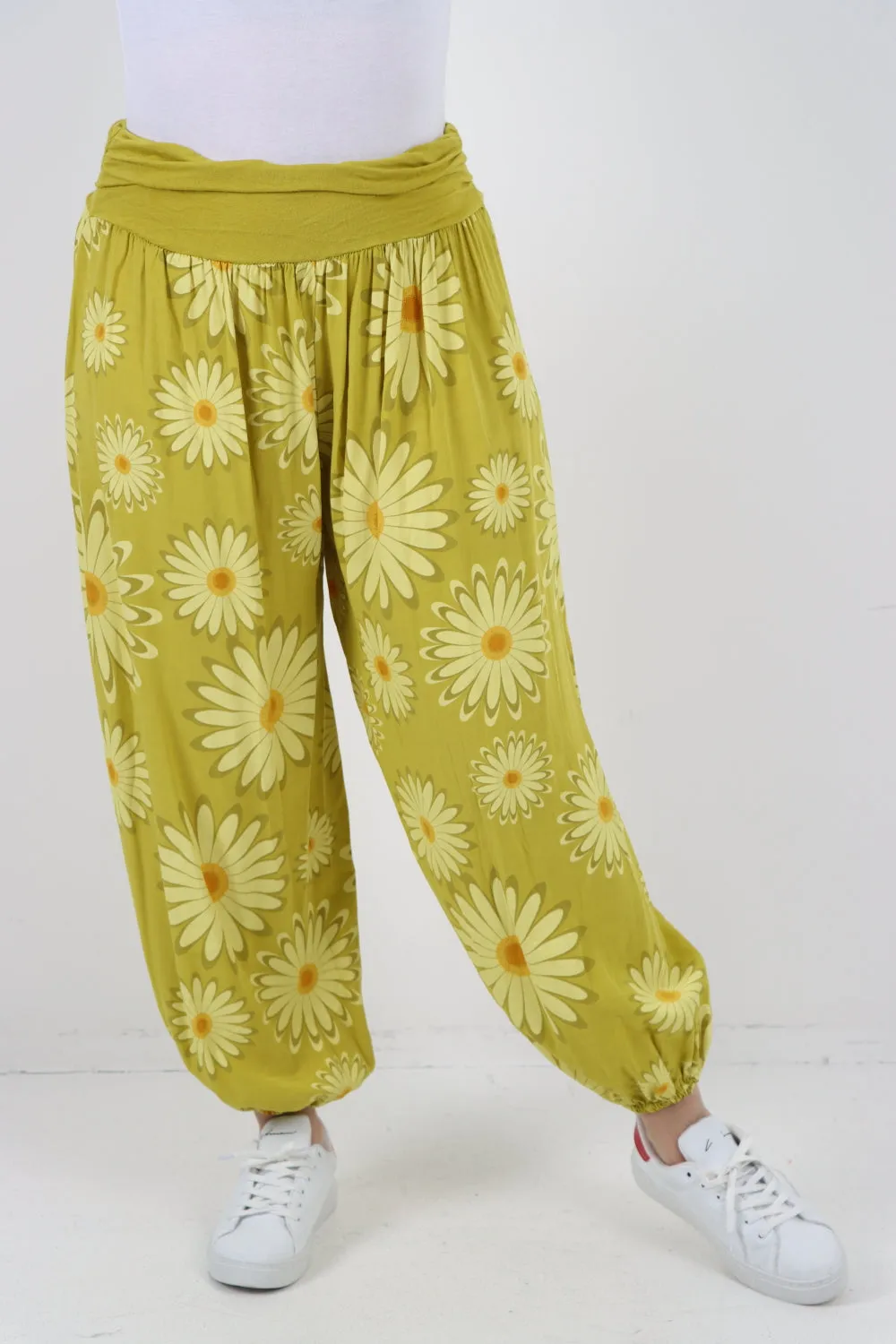 Italian All Over Print Harem Pants
