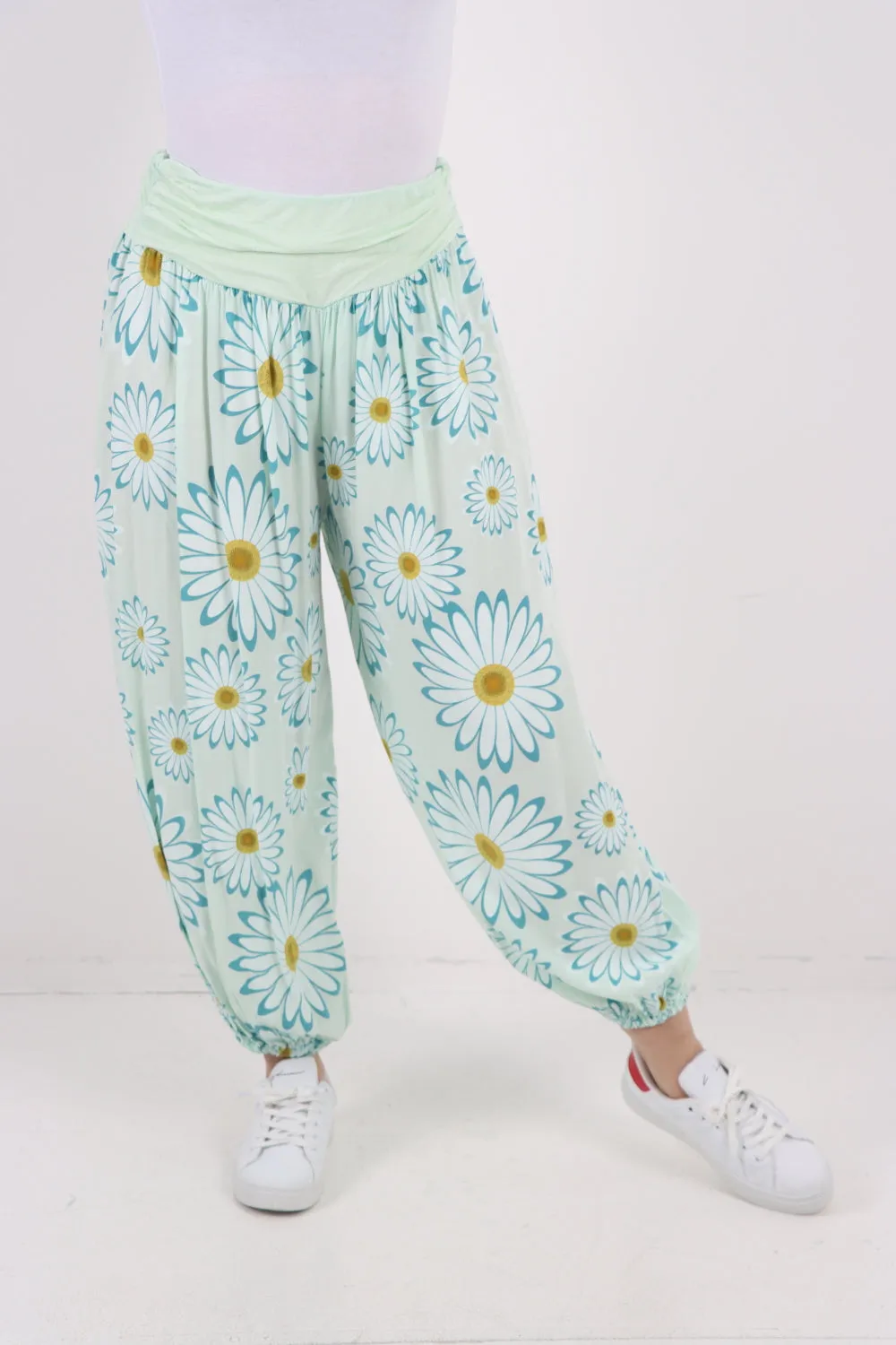 Italian All Over Print Harem Pants
