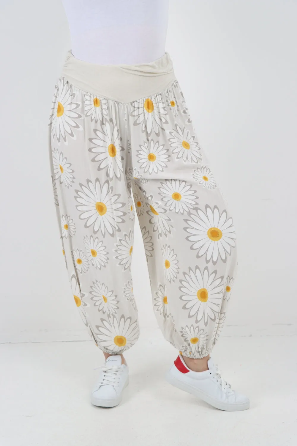 Italian All Over Print Harem Pants