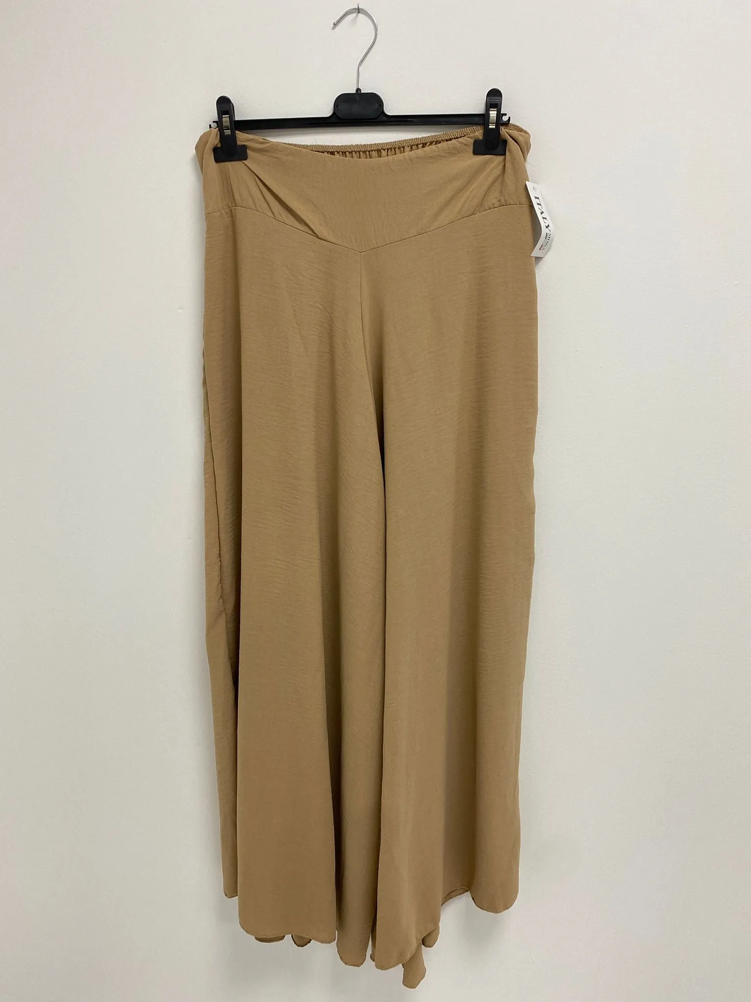 Italian Plain Palazzo Trousers