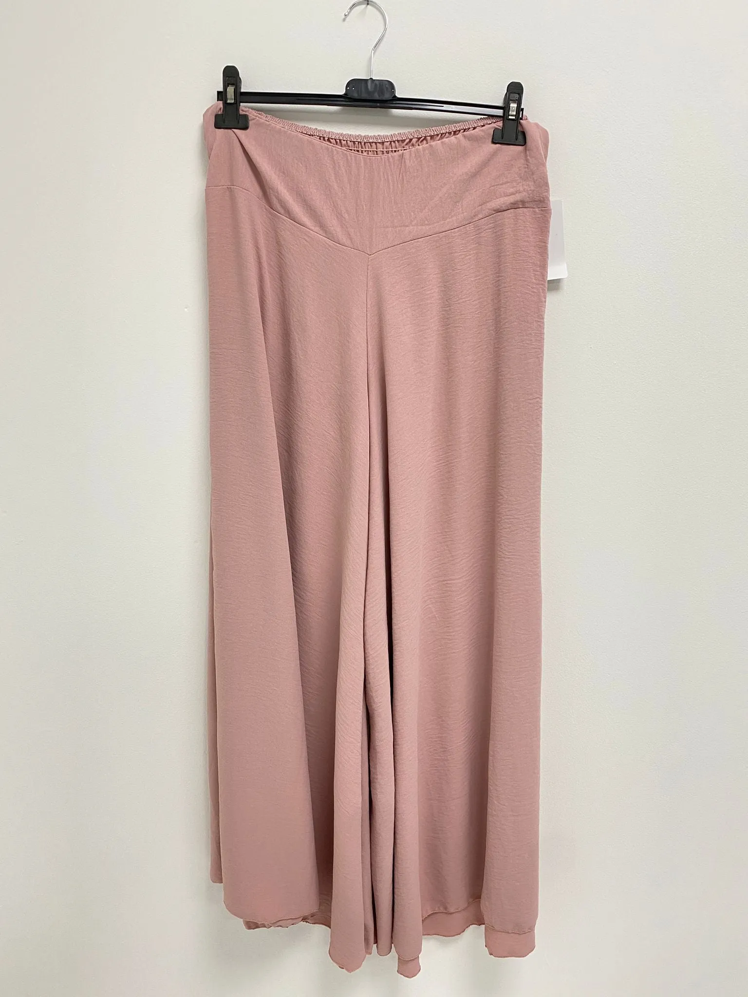 Italian Plain Palazzo Trousers