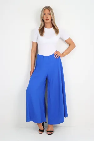 Italian Plain Palazzo Trousers