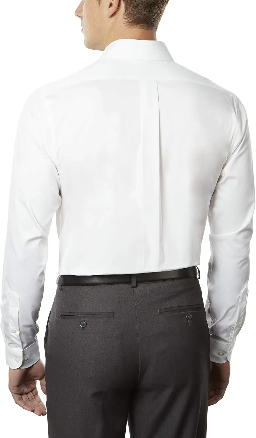 IZOD Men's Dress Shirt Slim Fit Stretch Fx Cooling Collar Solid