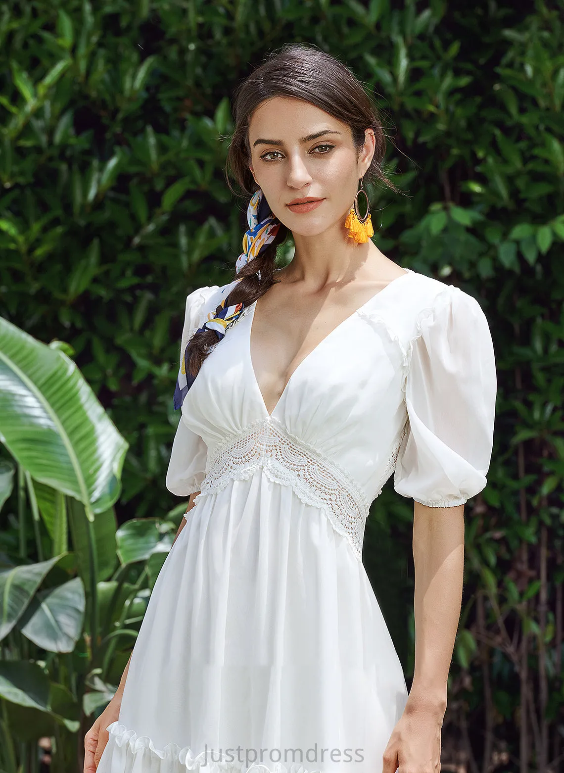 Jacquelyn Formal Dresses V-Neck Dresses A-line