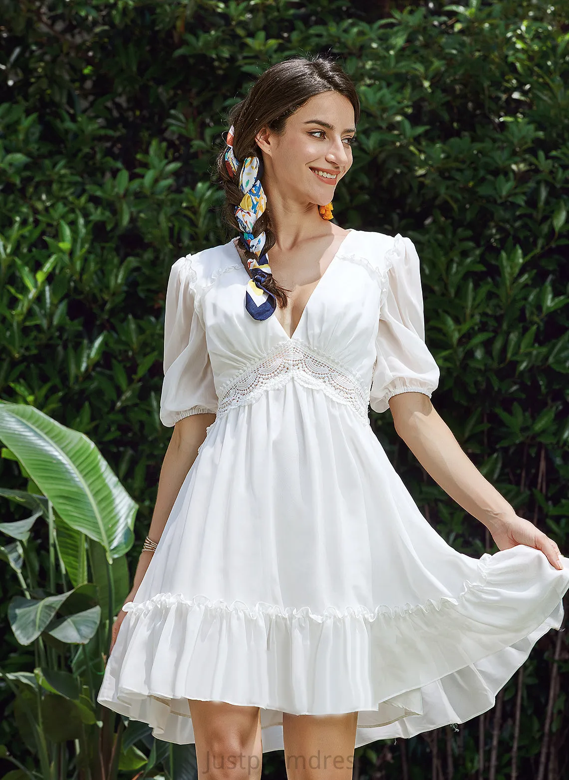 Jacquelyn Formal Dresses V-Neck Dresses A-line