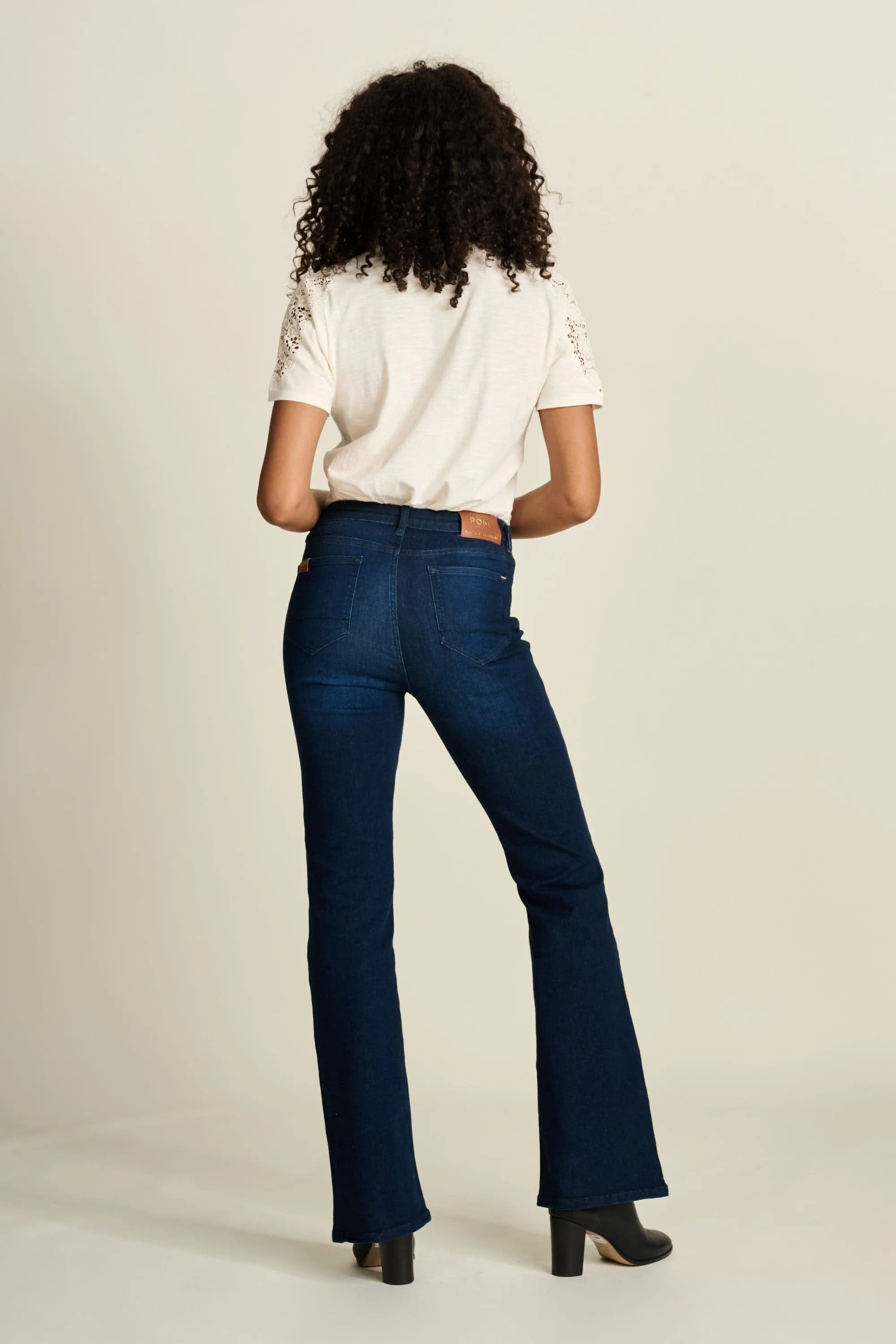 JEANS - Esmee Flare Dark Blue