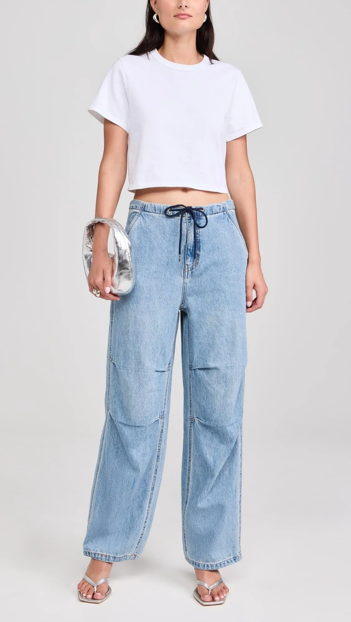 High-rise waist FlexibleStretchWeave Jetset Jogger