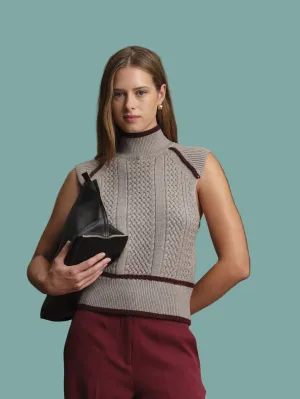 Joe Turtleneck Vest Heat Retention Lining Outer Comfort