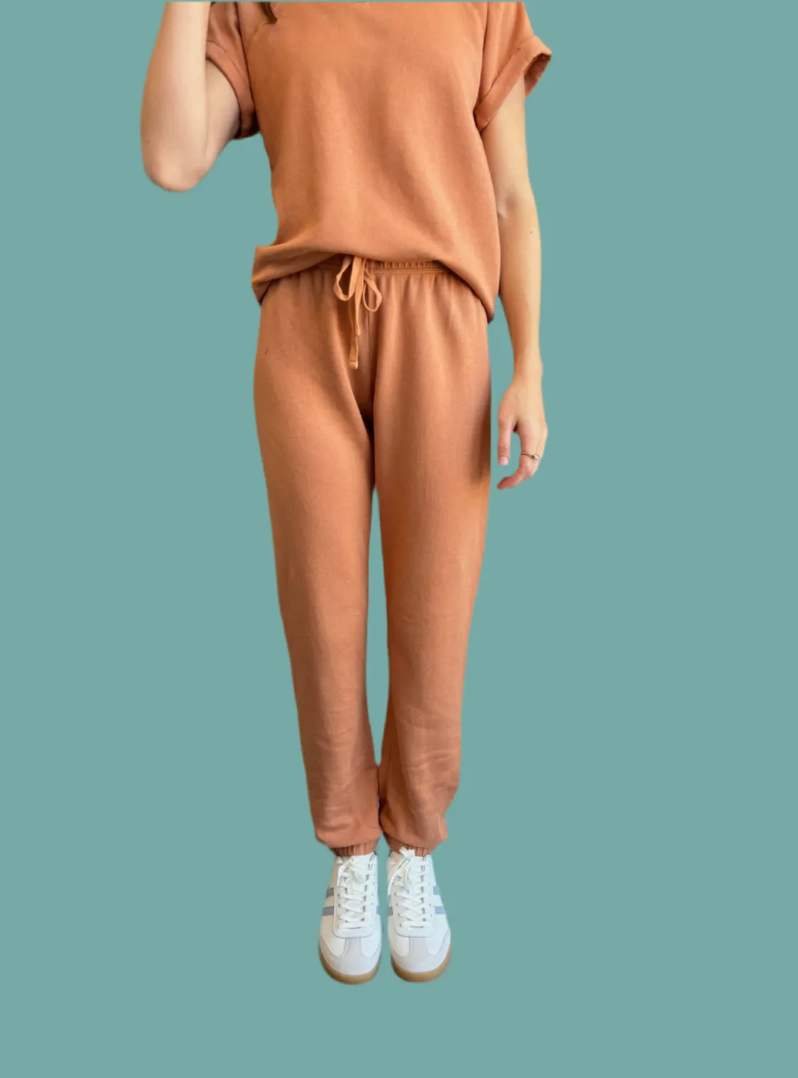 Rayon drape Workout Ready Jogger with Drawcord