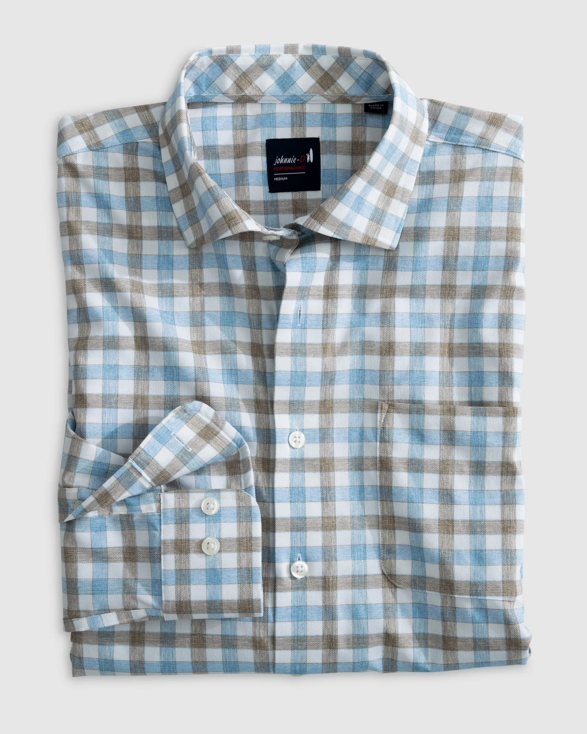 Johnnie O McArthur Performance Button Up Shirt