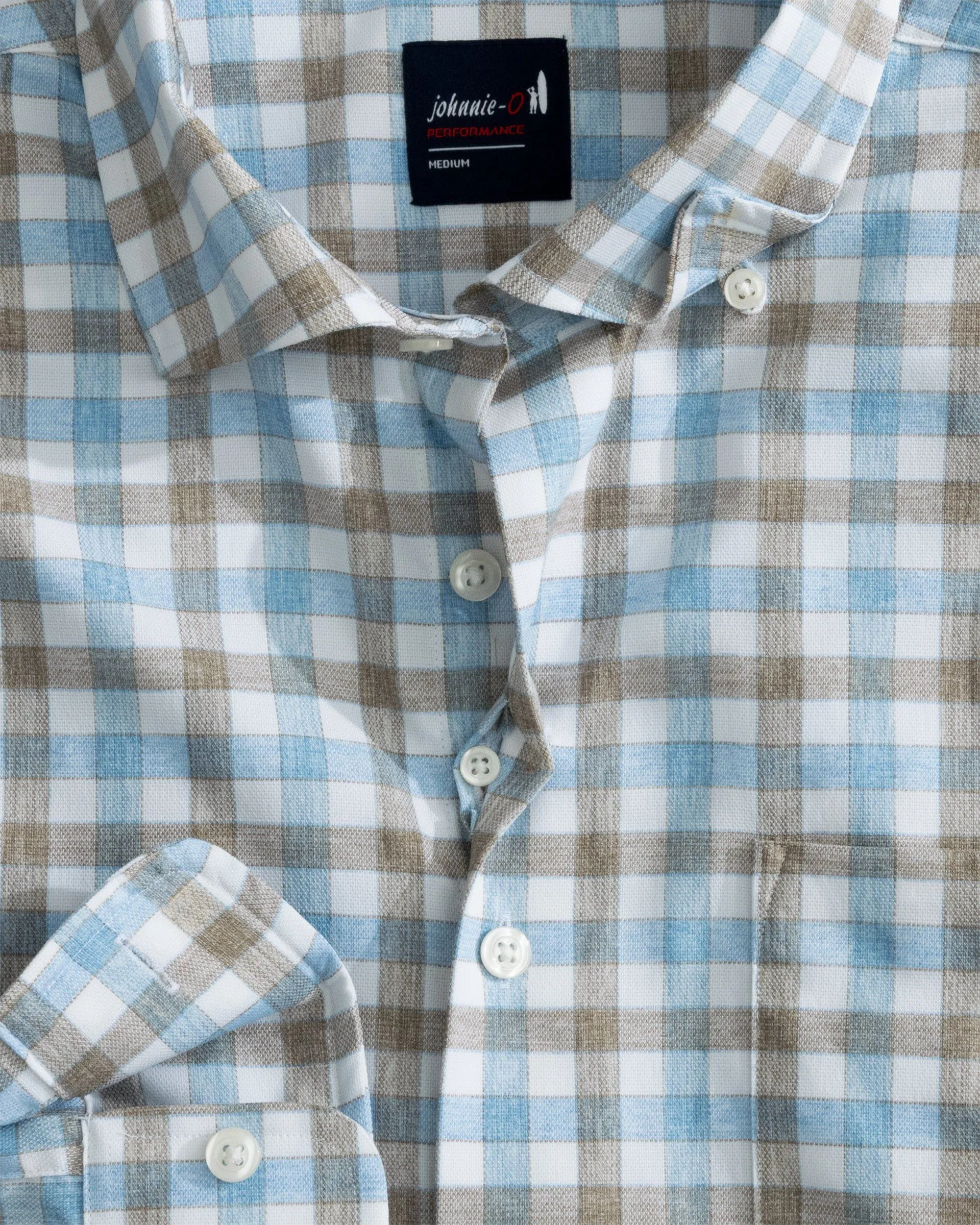Johnnie O McArthur Performance Button Up Shirt