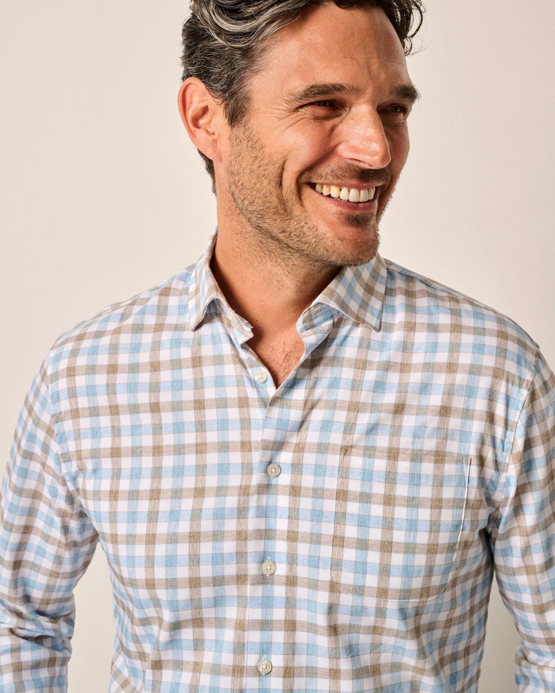 Johnnie O McArthur Performance Button Up Shirt
