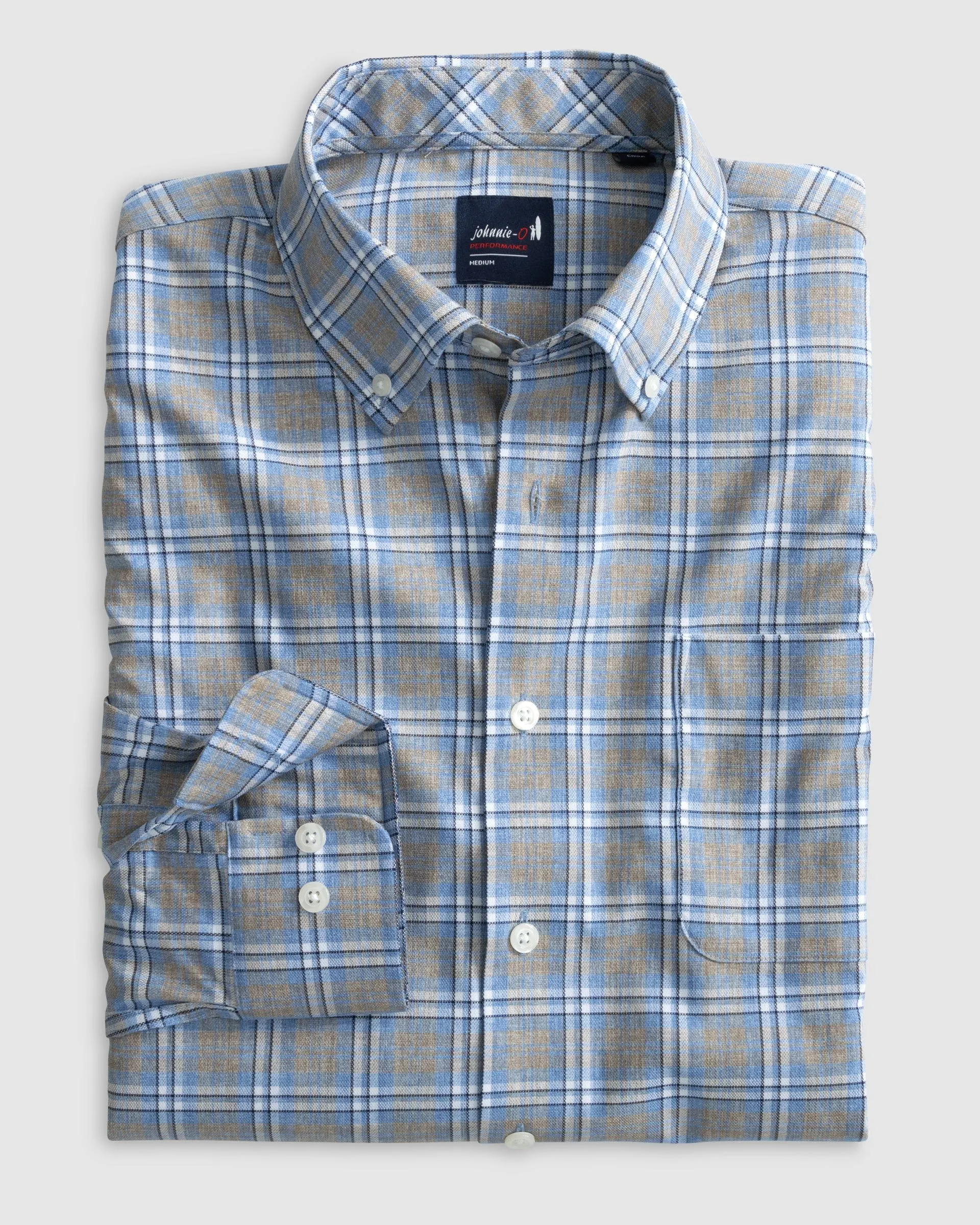 Johnnie O Scotty Performance Button Up Shirt