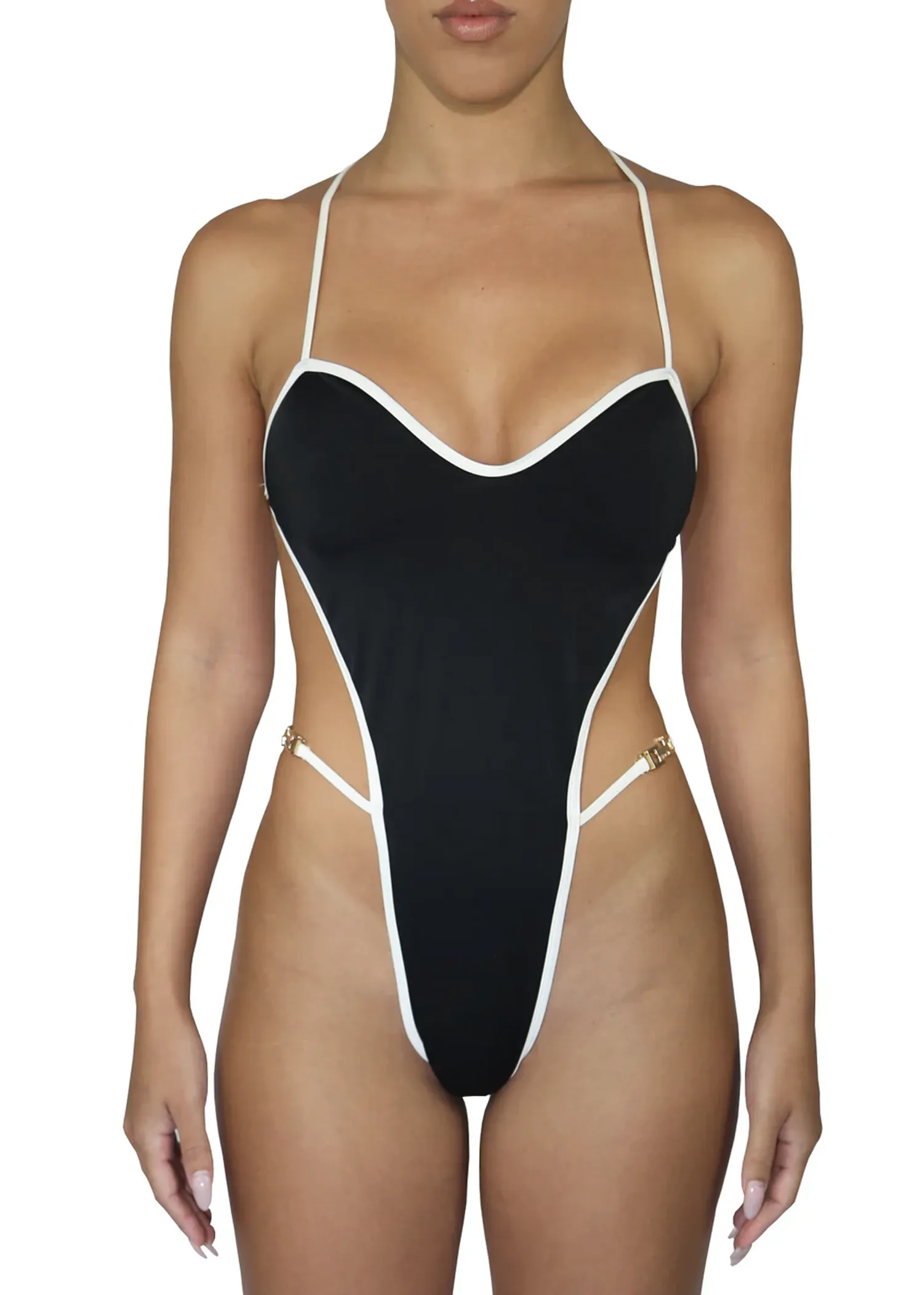 Versatile Performance Jolie One Piece Swimsuit | Black