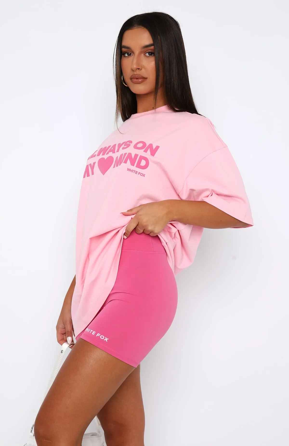 GussetDesign Just To Be Popular Bike Shorts Pink