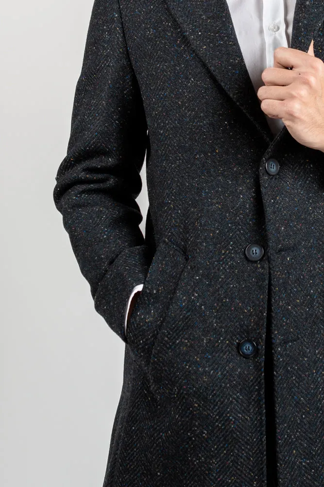 Kaban Wool Coat - Navy