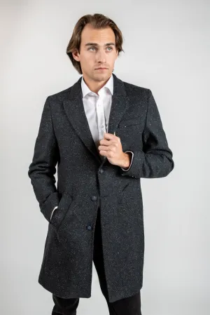 Kaban Wool Coat - Navy