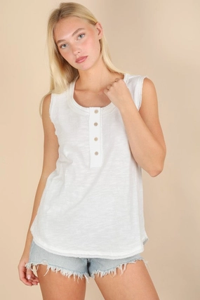 Stylish Jacket Karly Solid Knit Sleeveless Comfy Top