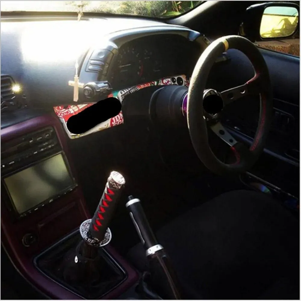 Katana Shift Knob - Universal Car Gear Shift Knob Short Samurai Sword