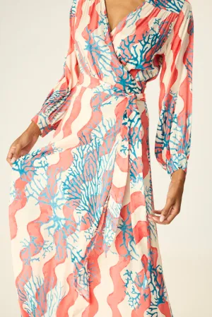 Ribbed Trim Details KATE LONG SLEEVE MAXI