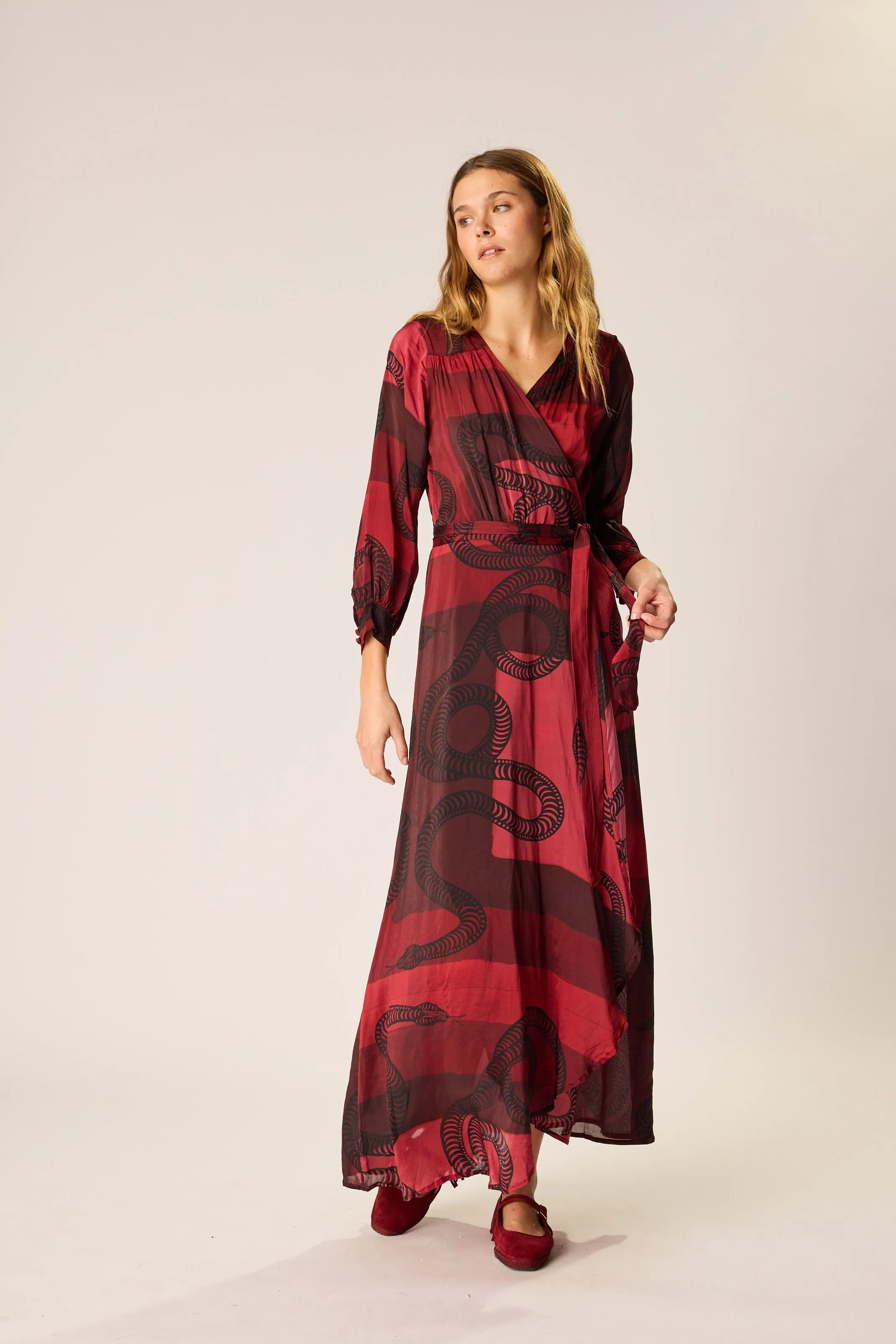 KATE LONG SLEEVE MAXI Chic Fit Wear