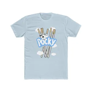 KAWAII MILK POCKY UNISEX TEE- BABY BLUE UNISEX TEE