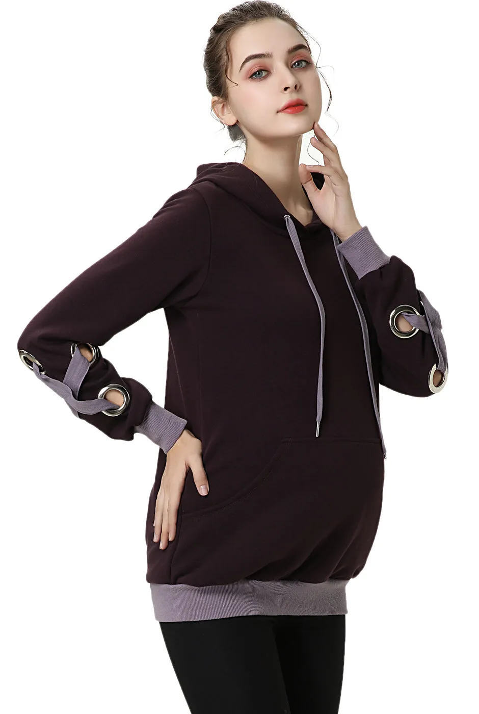 Kimi   Kai Maternity "Cynthia" Active Hoodie