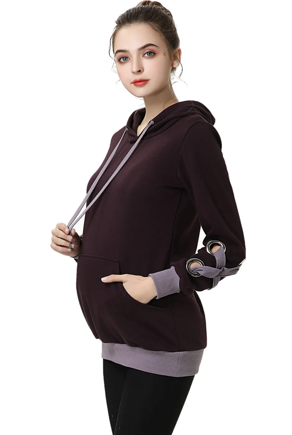 Kimi   Kai Maternity "Cynthia" Active Hoodie