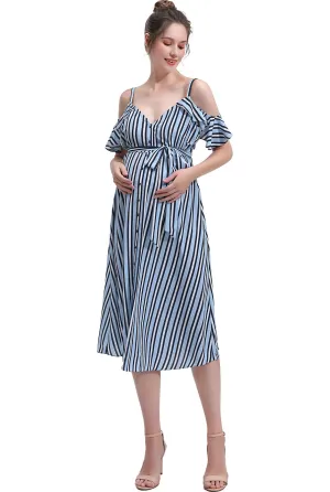 Kimi   Kai Maternity "Hayley"Nursing Button Front Dress