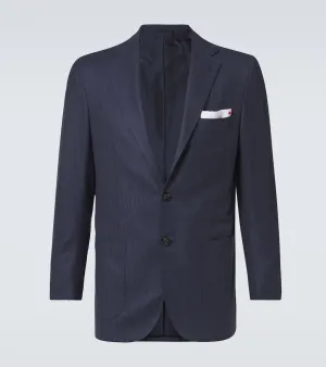 Kiton Wool and cashmere blazer