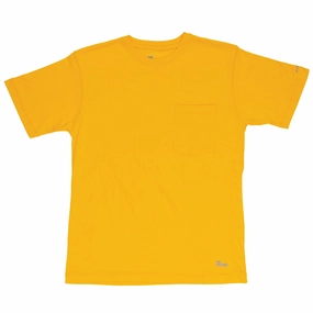 EasyCare Fabric Berne Mens Gold Cotton Blend Light Performance Tee S/S