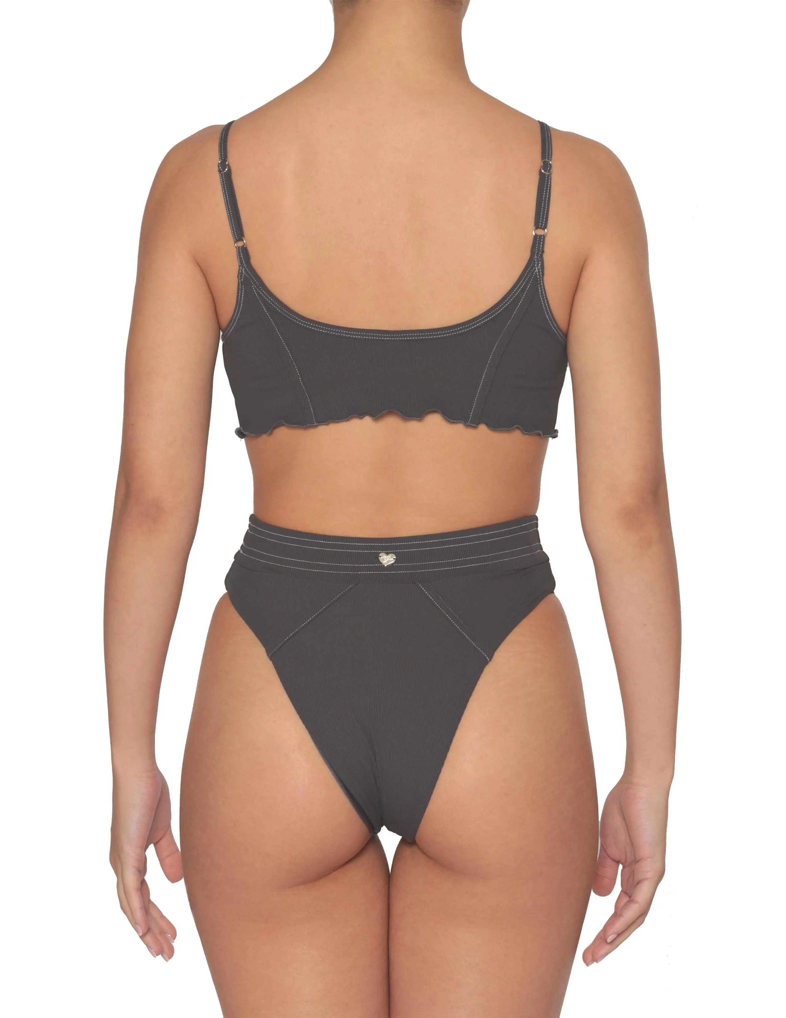 Casual Button-Down FoldableFeature KNOCKOUT TOP | SLATE