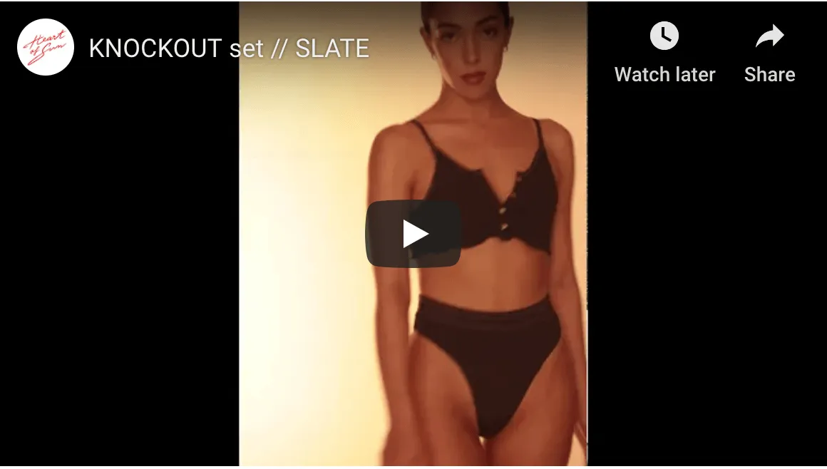 Quick Dry Fabric Stretch Technology KNOCKOUT TOP | SLATE