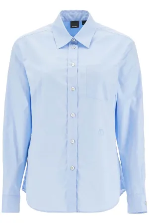 korean oxford shirt for men 103708 A1Y0 BLU PANORAMICO