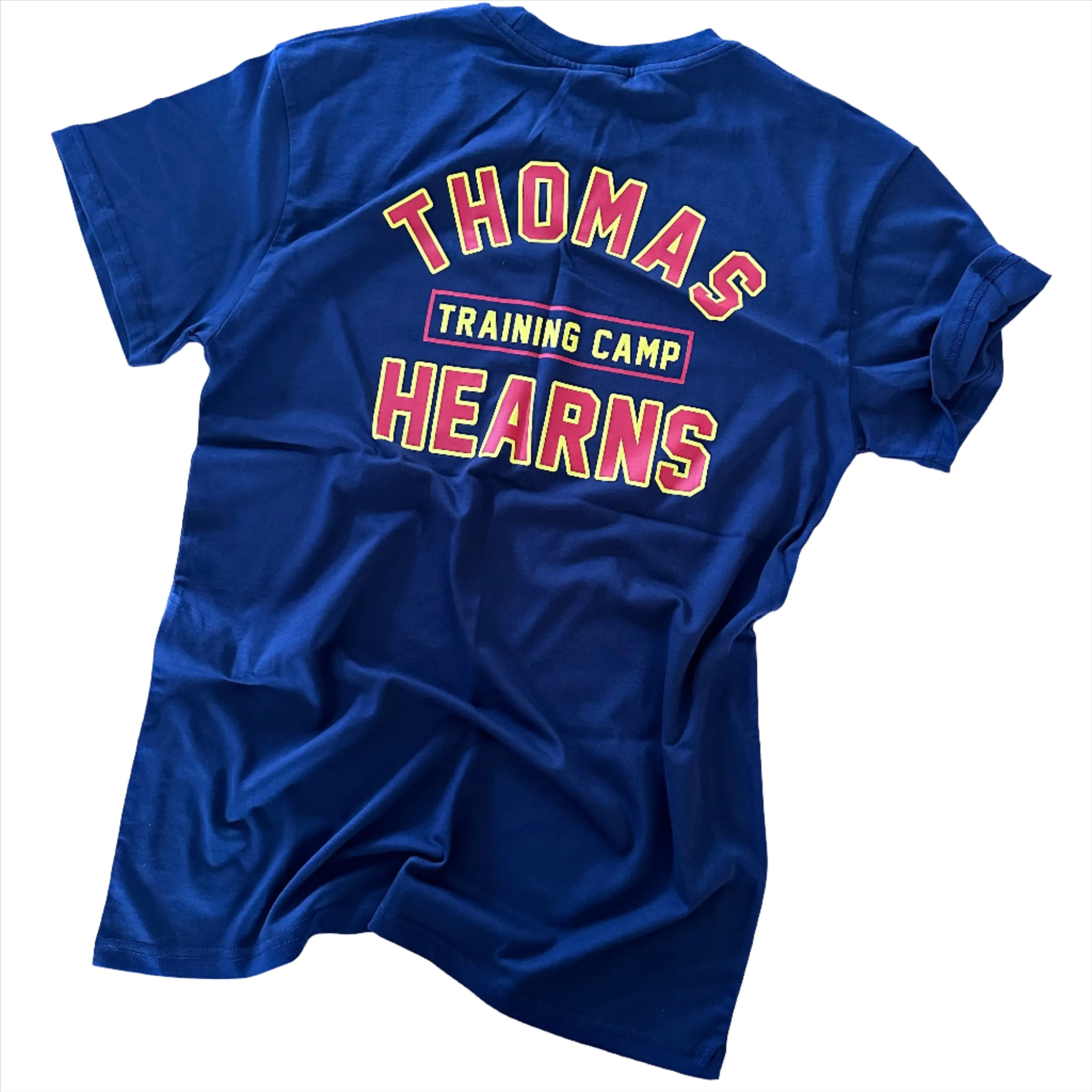 KRONK Thomas Hearns Training Camp Regular Fit T Shirt Navy