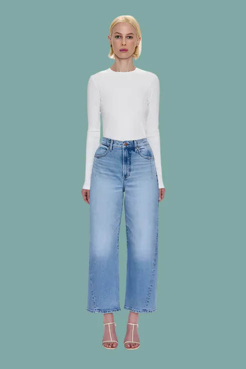 Kyra High Rise Bowed Ankle - Terrace Tapered ankle Timeless Utility