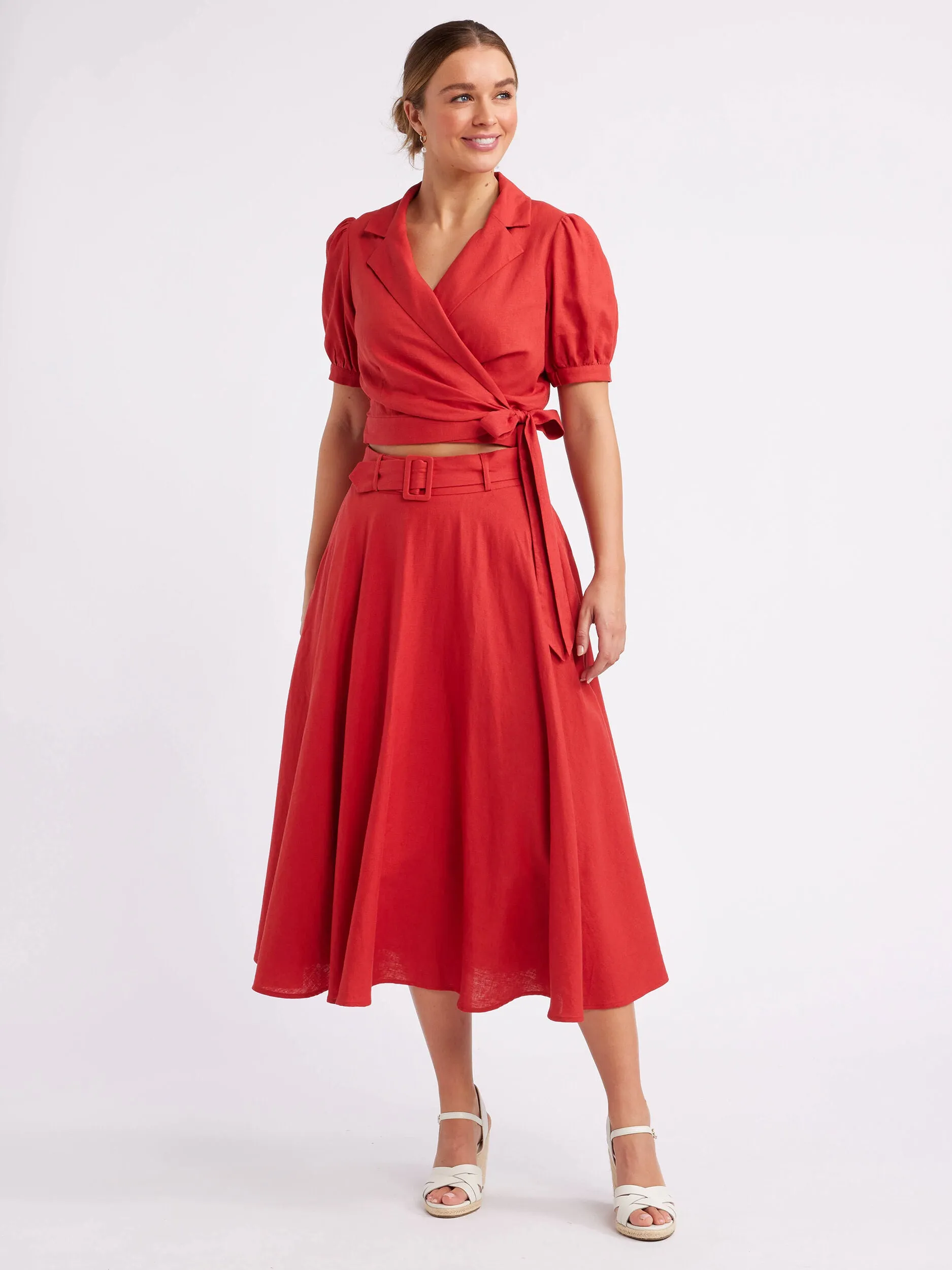 SoftInteriorLining Kyra Wrap Shirt