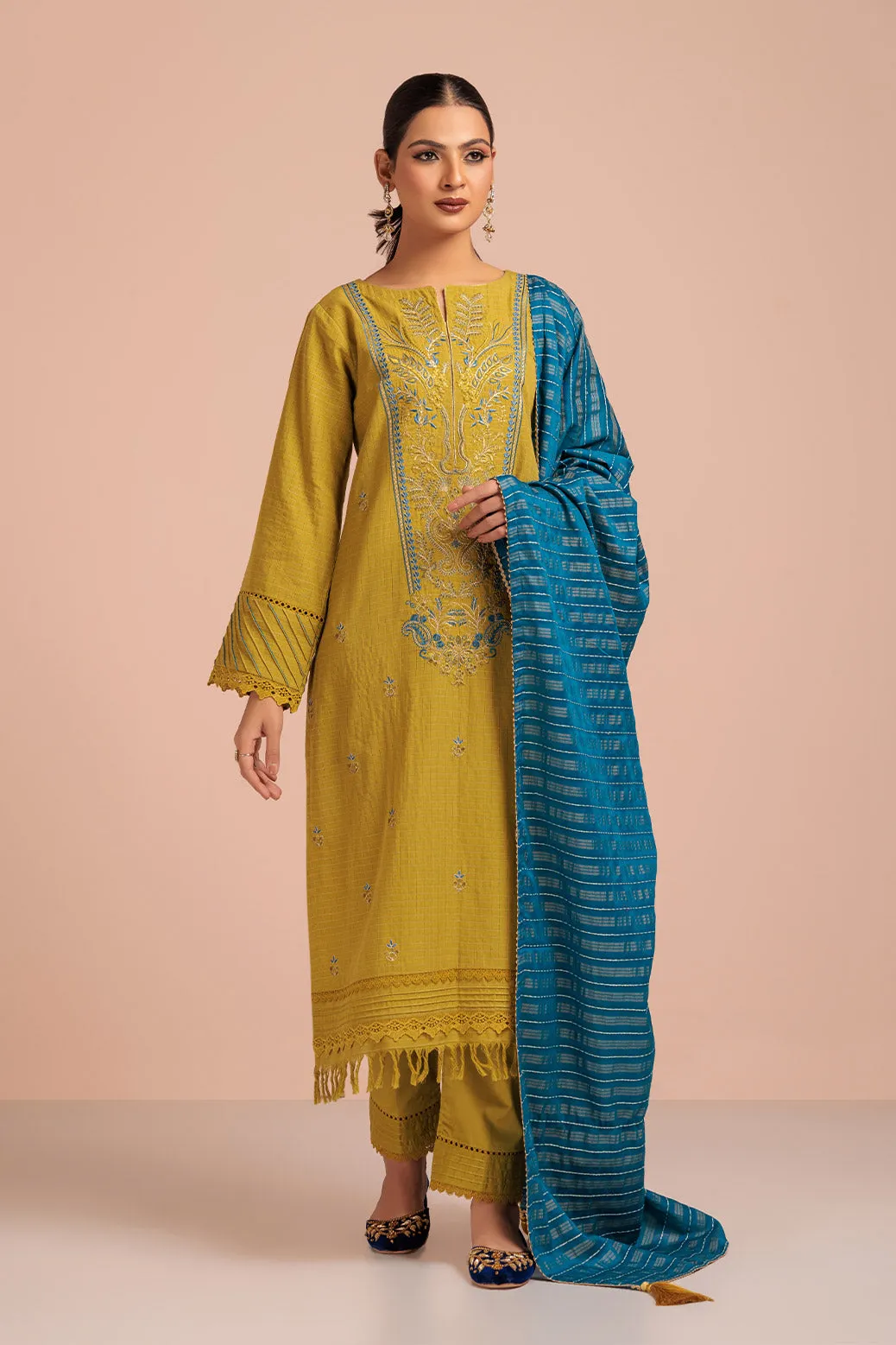 L-GREEN-DOBBY-3 PC (HTLS233P03)