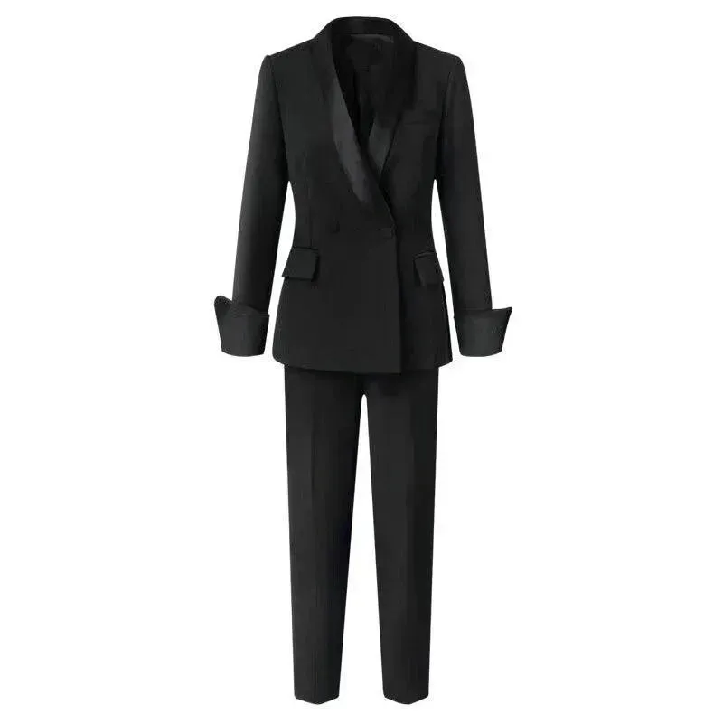 Ladies Tuxedo Pantsuit