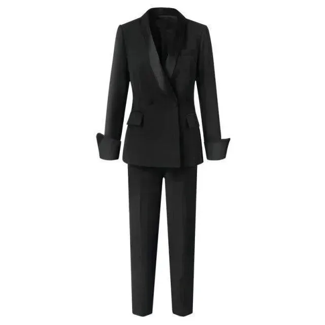 Ladies Tuxedo Pantsuit
