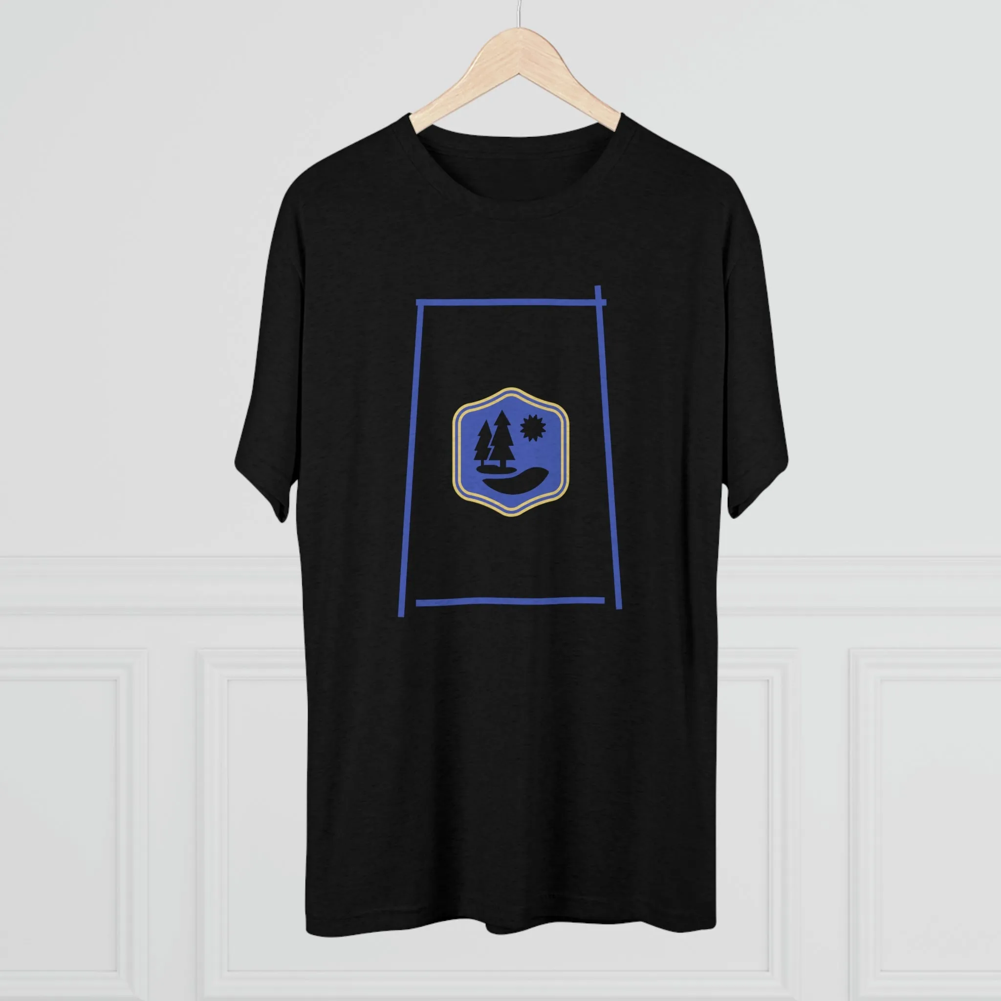 Lake Therapy - Blue Accents - Lake Vermilion - Unisex Tri-Blend Crew Tee