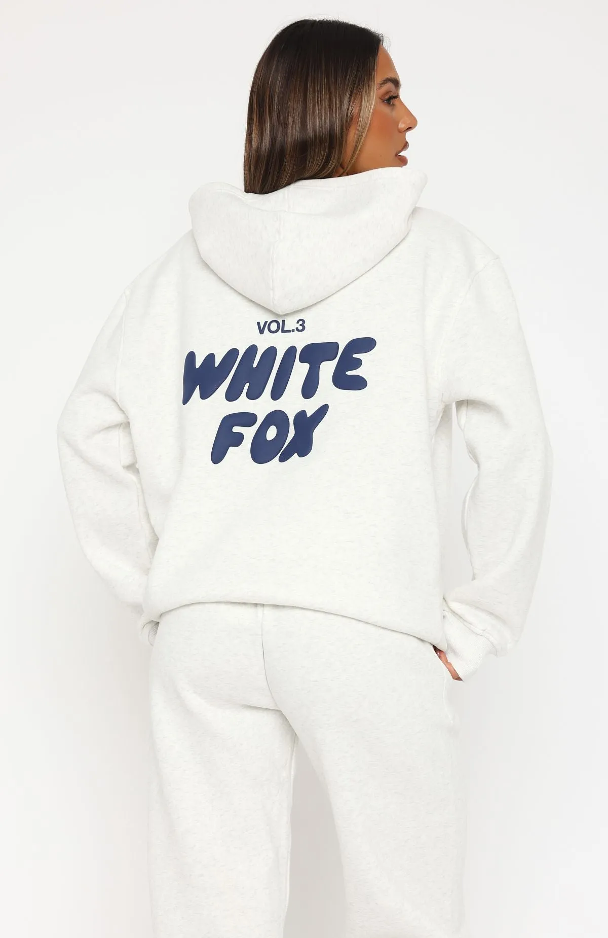 ZeroWaste Knitting Technique Offstage Hoodie Mineral Grey