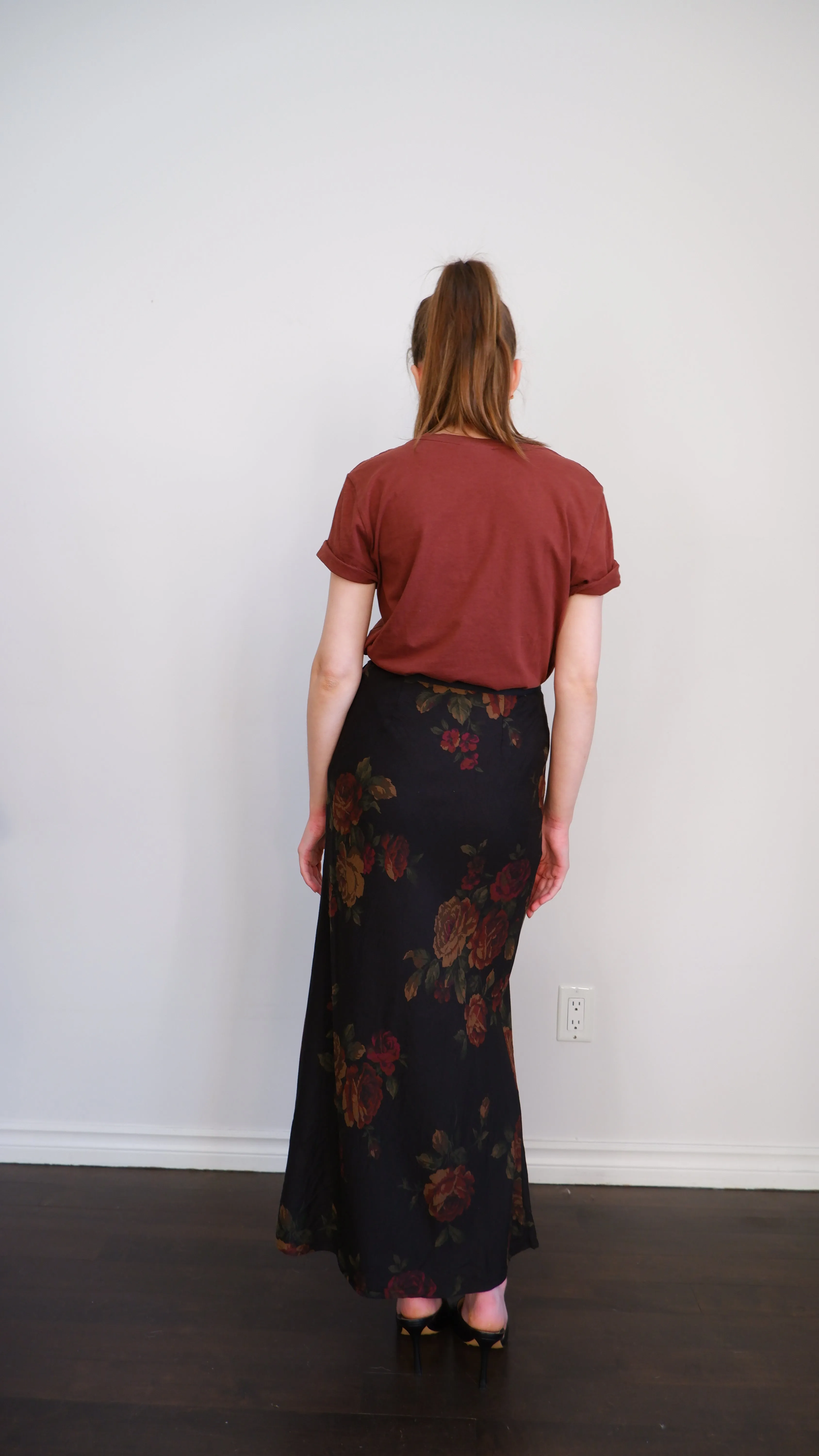 Laura Ashley Winter Floral Midi Skirt - 2