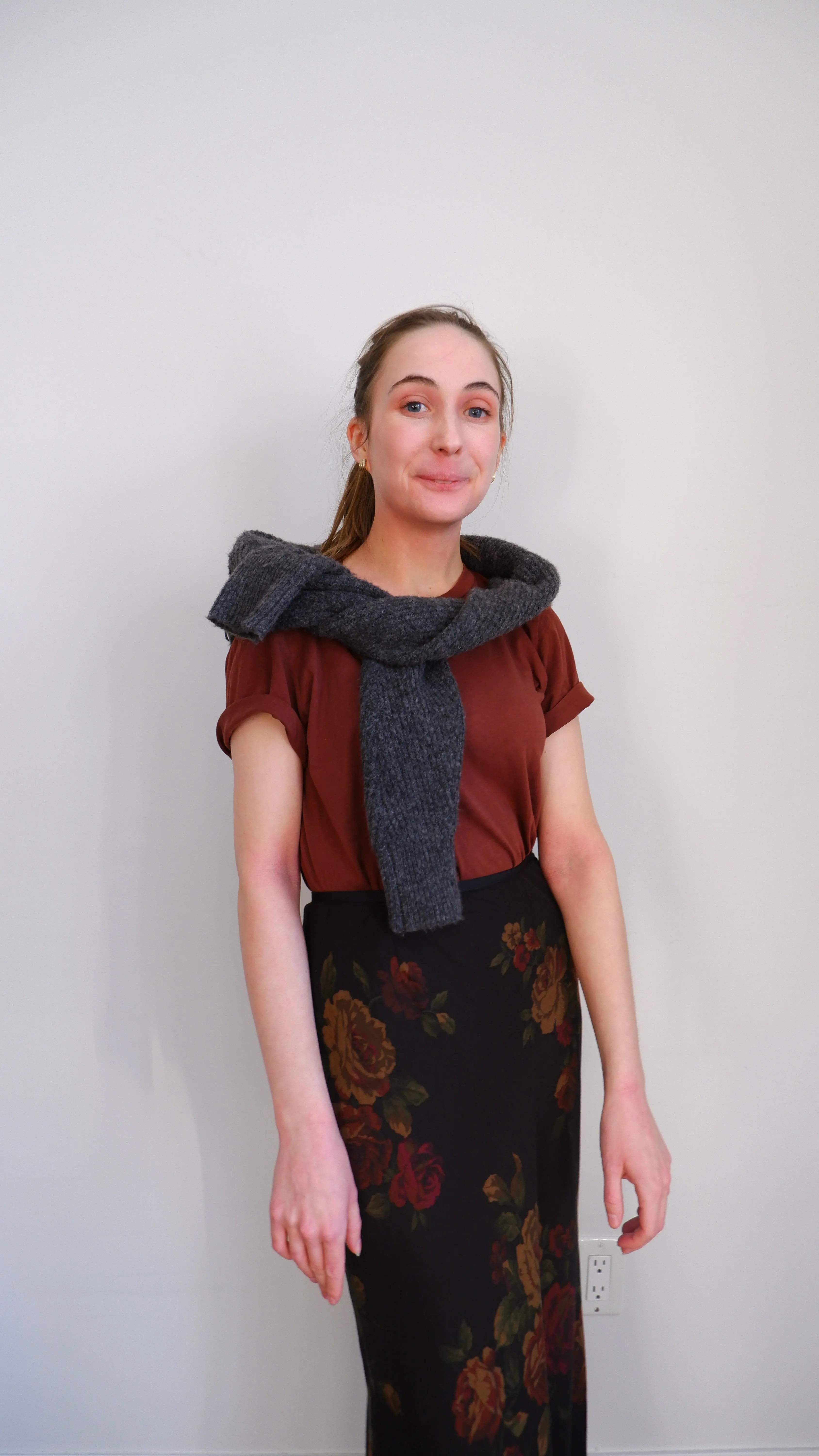 Laura Ashley Winter Floral Midi Skirt - 2