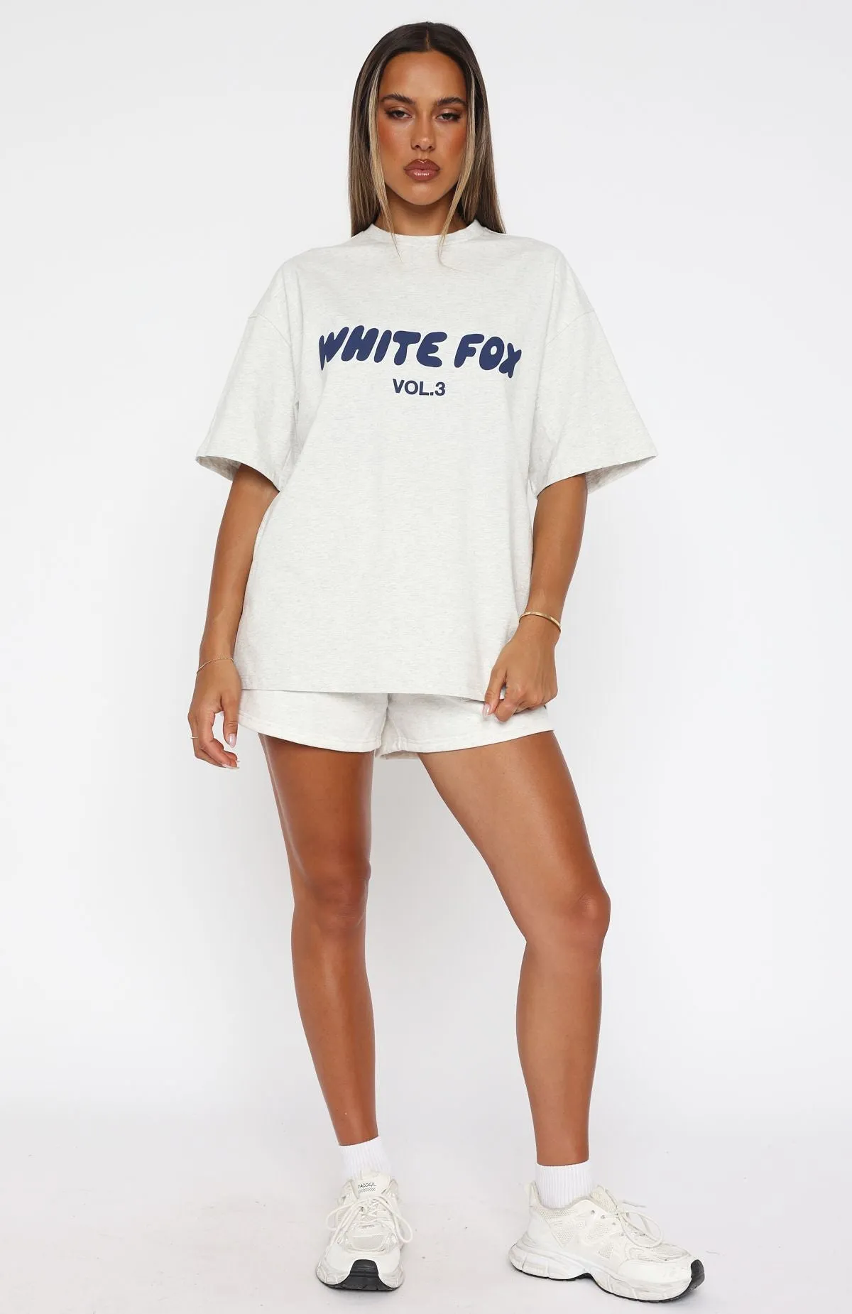 Minimal Comforted Soft Apparel Offstage Oversized Tee Mineral Grey